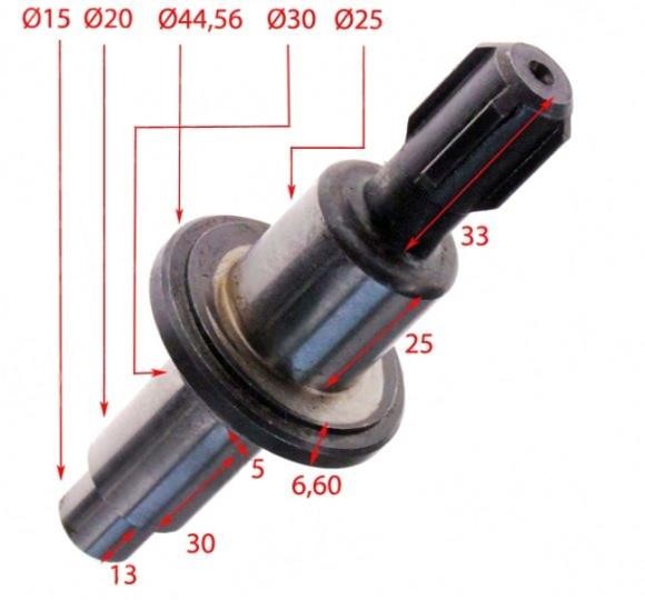 Albero affettatrice trascina coclea mod. LORD 22 fl. larga marca Berkel Albero affettatrice trascina coclea mod. LORD 22 fl. larga marca Berkel