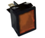 Spia luminosa arancio 220V - 30 x 22