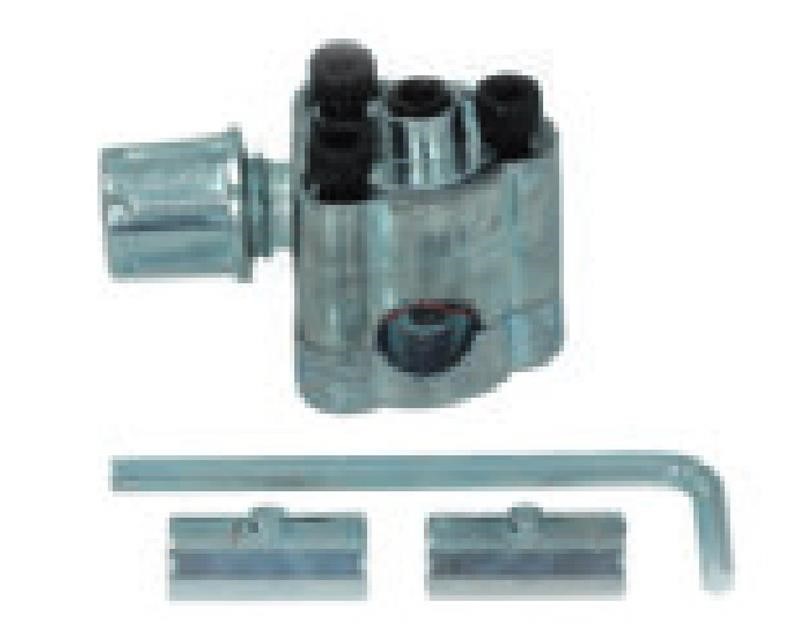 Ricambio compatibile frigoriferi universale - rubinetto perforatore 8330/a per tubi ø da 6 a 10 mm, attacco 1/4 sae - rif. 08955