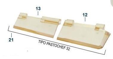 Kit Alette Pastochef 32 - Cremomatic 35 Tipo Carpigiani