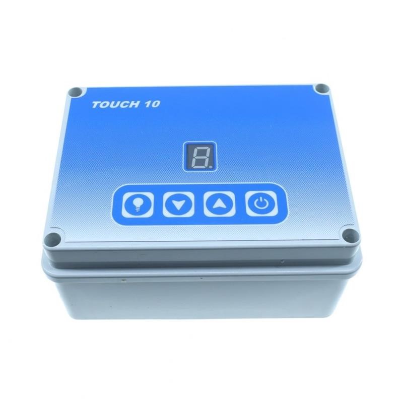Variatore di velocita' volt 110/230 a 9 mod. Touch10 tipo ventola+lampada+valvola per cappa da cucina