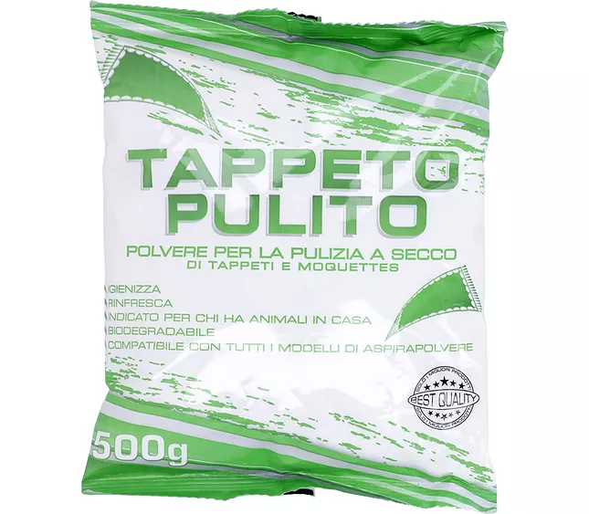 Polvere per pulizia tappeto tipo kobosan