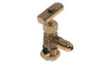 Rubinetto perforatore 8330/A per tubi Ø da 6 a 10 mm, attacco 1/4 SAE