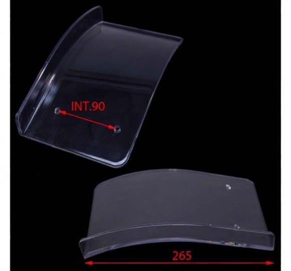 Protezione carrello affettatrice marca Berkel mod. EASYLINE 300 inter.fori 90