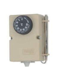 Termostato mod. A 2000, gradazione 0° +40° C per ambiente, differenziale 2° C