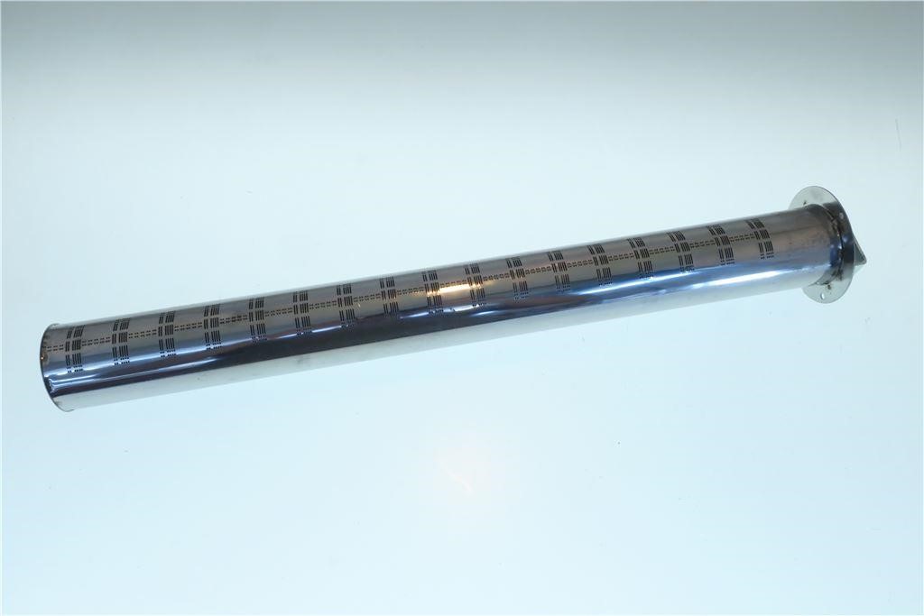 BRUCIATORE ø 50x465 mm, in acciaio INOX lunghezza totale 510 mm GICO