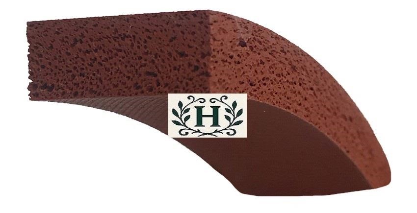 Guarnizione rossa 25X10X1000 per sottovuoto