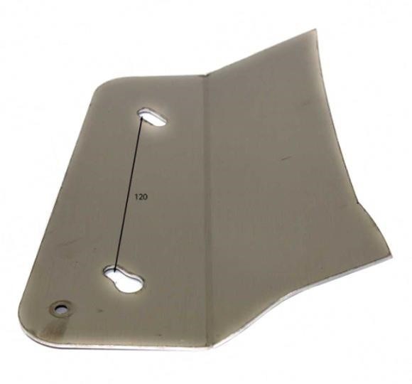 Parafetta affettatrice inox lama sb inter.fori 120MM mod. LND 370 marca Sirman
