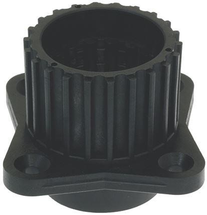 MOZZO DENTATO CON SEDE CUSCINETTI