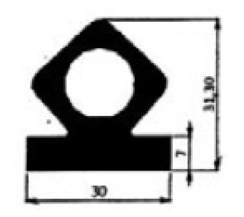 Ricambio compatibile frigoriferi foris index - guarnizione perimetrale porta - rif. 86050 Ricambio compatibile frigoriferi foris index - guarnizione perimetrale porta - rif. 86050