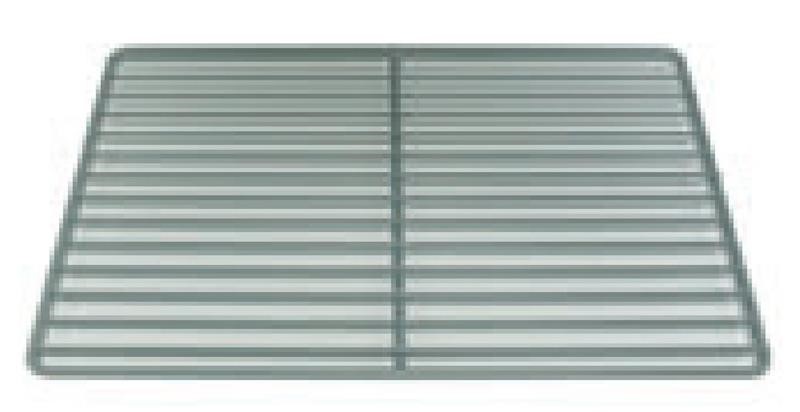 Ricambio compatibile frigoriferi zanussi - griglia gn 1/1 plastificata senza alzatina colore grigio l x p 530 x 325 mm - rif. 01304