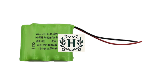 Pacco Batteria 6V 2400 MAH per Visore Odeca