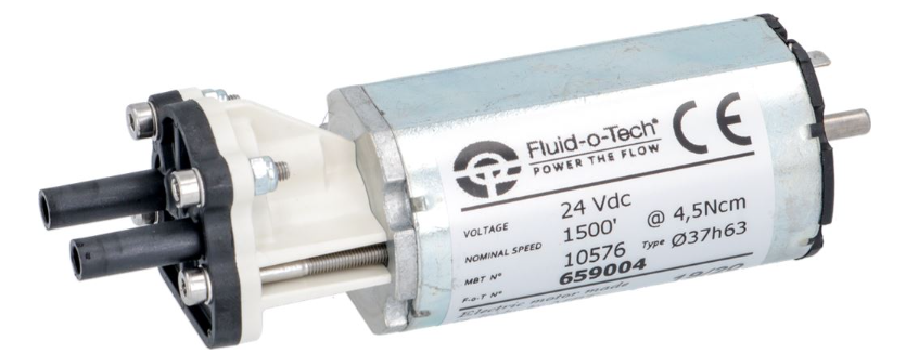 Pompa A ingranaggi 24VDC 1500 giri - adatto a Animo 1007015 Atel DGD04NAFA010000 Fluid O Tech
