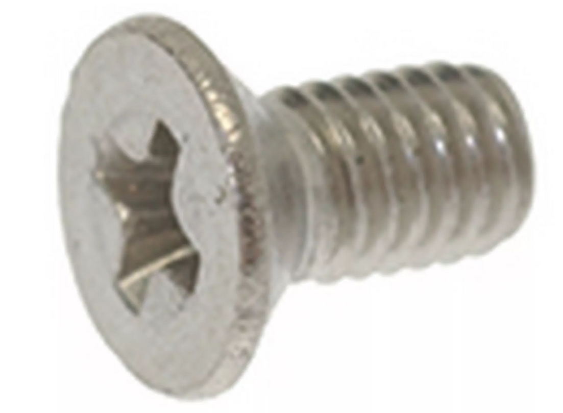 Vite a testa svasata piana m3x6