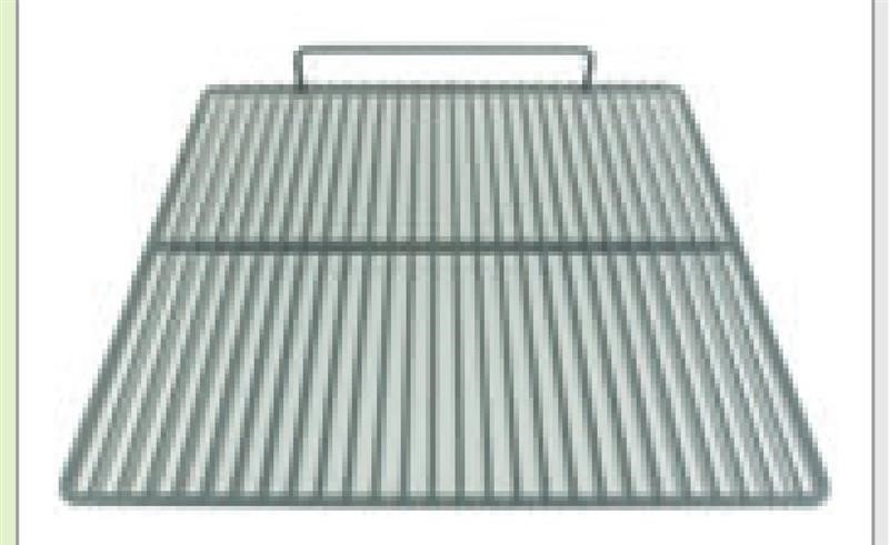 Ricambio compatibile frigoriferi angelo po - griglia plastificata con alzatina colore grigio l x p 535 x 520 mm - rif. 01309