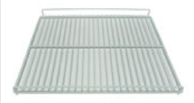 Ricambio compatibile frigoriferi mondial elite - griglia plastificata con alzatina colore bianco l x p 518 x 408 mm - rif. 01315