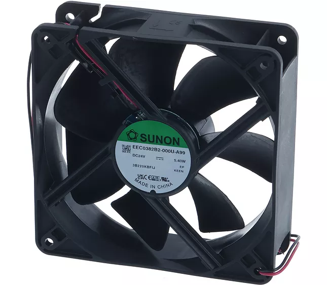 Ventilatore assiale sunon 120x120x38 mm 24vdc 5,4w modello eec0382b2-000u-a99 saeco vending atel