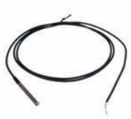 Sonda NTC in TPE STEEL (capsula inox), campo -50° +110° C - IP68 (stagna) nera DIM. EST mm 6 x 40 L=3000