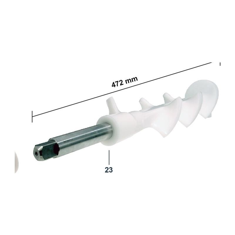 Ricambio compatibile gelatiere carpigiani - agitatore teflon l. 472 mm - rif. 442020022