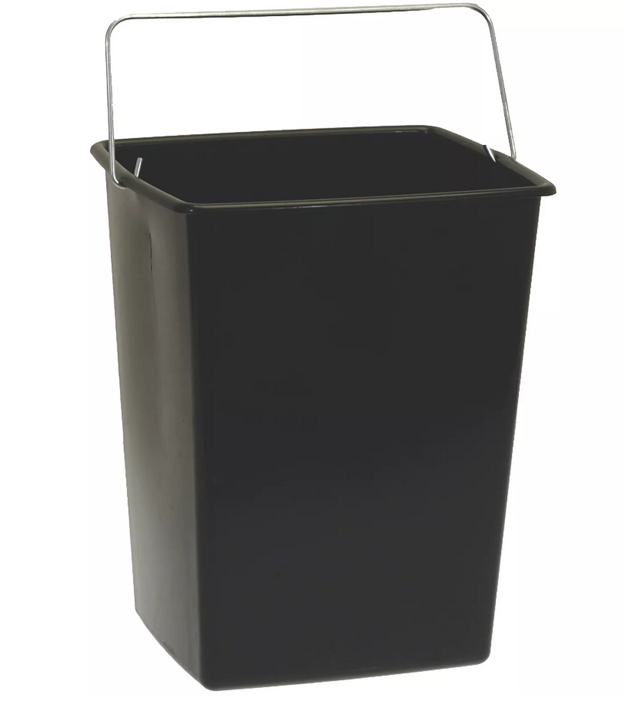 Secchio raccolta fondi nero