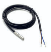 Sonda standard NTC in PVC campo -30° +80° C colore grigio DIM. EST mm 6 x 40 L=3000