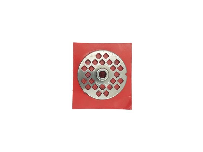 Piastra inox 22 foro Quadro 8X8 MM