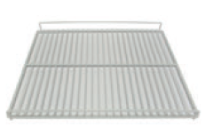 Griglia plastificata con alzatina - colore bianco - L x P 633 x 463 Griglia plastificata con alzatina - colore bianco - L x P 633 x 463