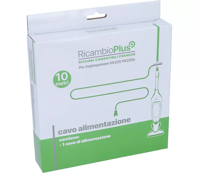 Cavo alimentazione ricambio plus vk200/v