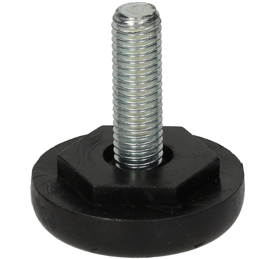 Piedino in plastica ø 42 mm