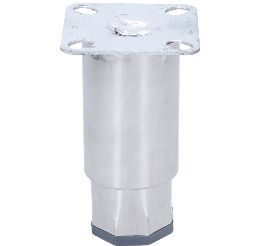 Piede regolabile inox ø 55 x h 150 mm