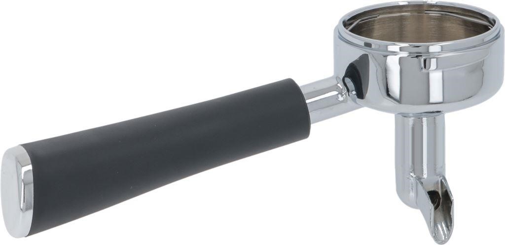 PORTAFILTRO COMPATIBILE FAEMA ORIG., MANOPOLA TOP TAPPO CROMATO E BECCUCCIO 1 TAZZA