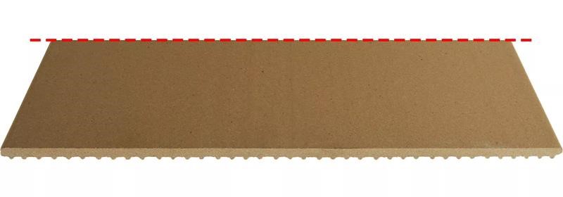 Pietra Refrattaria 655x320x11+3 Mm