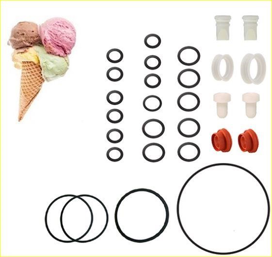 KIT GUARNIZIONI TIPO K3 - K3/B - K3-E, Tipo Carpigiani kit guarnizioni soft 4 