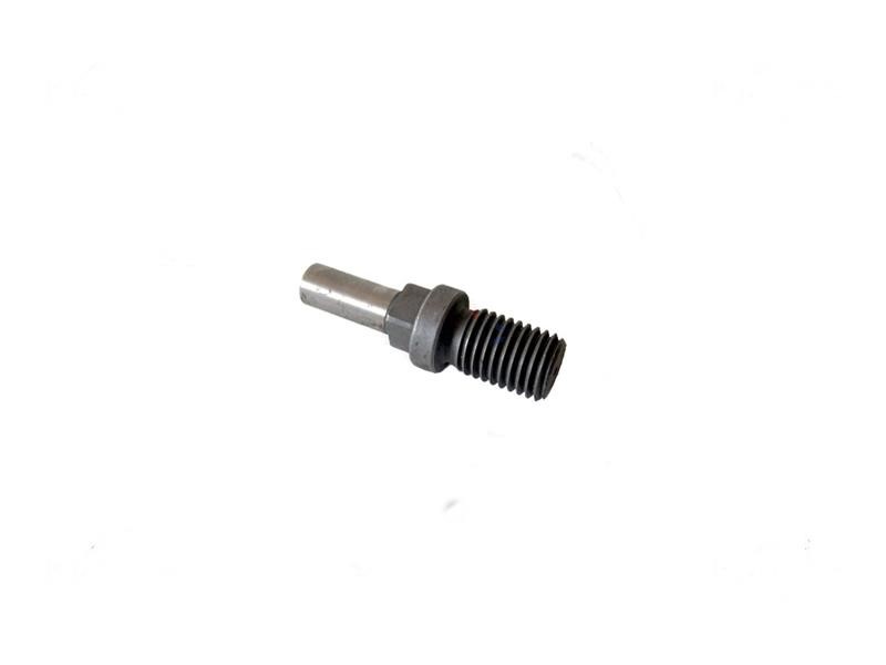 Perno tritacarne filettato minerva filetto Ø 19 X 30 mm passo 3/4” gas flangia Ø 24 X 8 mm