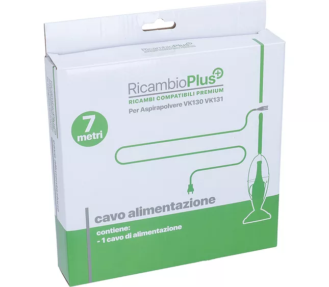 Cavo alimentazione ricambio plus vk130/v