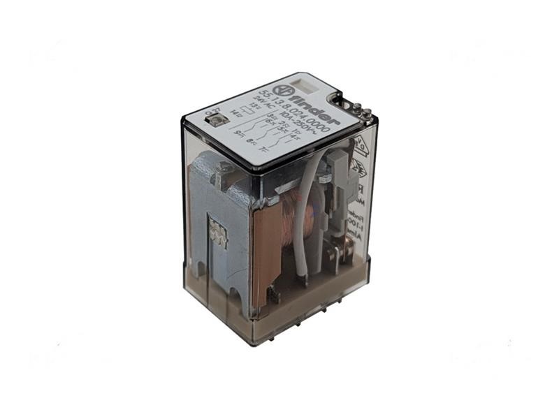 RELÈ 55 13 Finder 10 a 250 V Bobina 24V per affettatrice