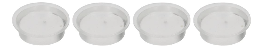 Ricambio piedini dolcevita standard per