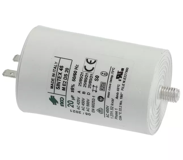 Condensatore 20mf 115v