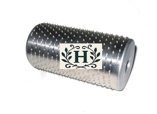 Rullo completo di flange savioli 63X122 inox per grattugia