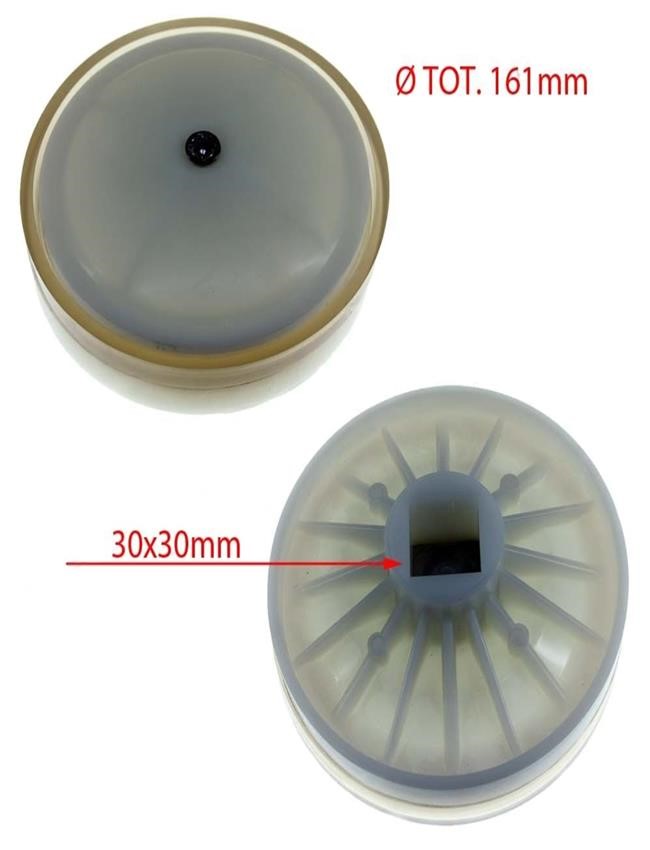 Tampone insaccatrice marca reber mod. 10-12 kg ø est 161 Tampone insaccatrice marca reber mod. 10-12 kg ø est 161