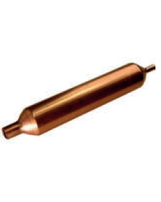 Filtro a saldare in rame SM 19/15 x H9, foro 2,7 - 6,5, gr 15 - lunghezza 120