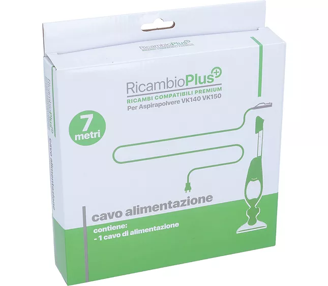 Cavo alimentazione ricambio plus vk140/v