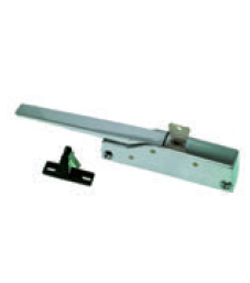 Chiusura automatica con serratura mod. 795CR Interasse 133 mm – fissaggio sul fianco - DIM. EST mm *254 x 30 *compresa impugnatura 