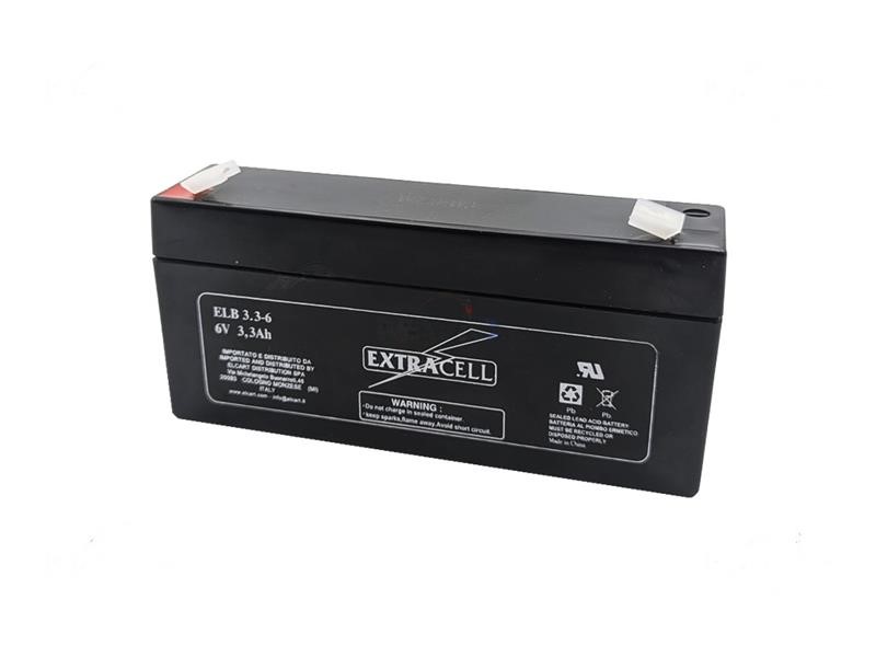 Batteria 6V 3,3 AH per bilancia Batteria 6V 3,3 AH per bilancia