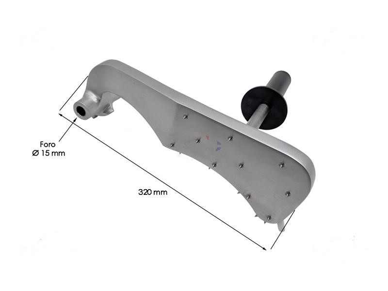 Braccio pressamerce Mistro mod. GM 350CE per affettatrice Braccio pressamerce Mistro mod. GM 350CE per affettatrice