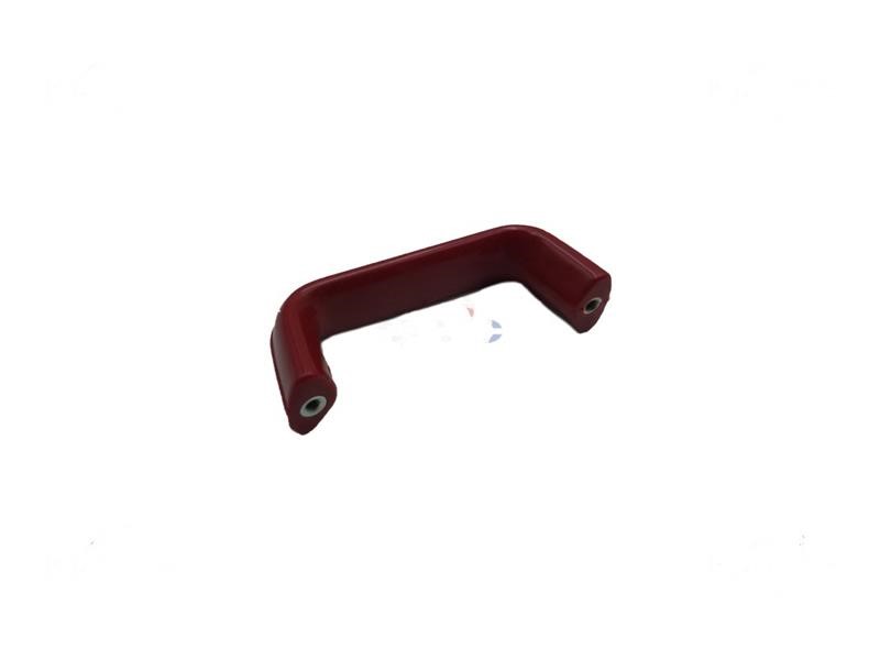 Manopola spingicarrello a u int.fori 115 rossa per affettatrice Manopola spingicarrello a u int.fori 115 rossa per affettatrice