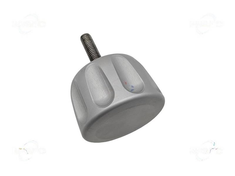 Manopola alluminio P.10MA bloccaggio carrello OMS mod.350/370 CE per affettatrice