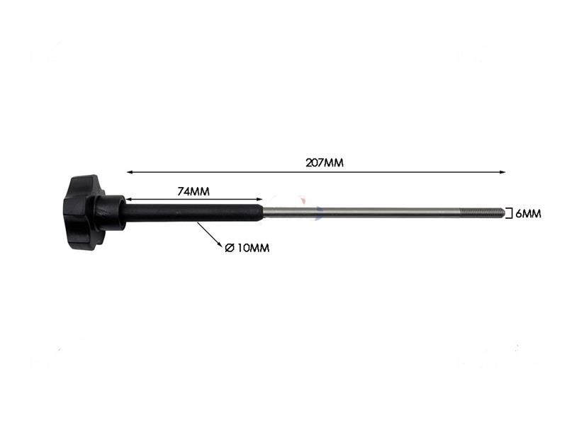 Tirante coprilama con Micro FAC mod.300/330 I per affettatrice
