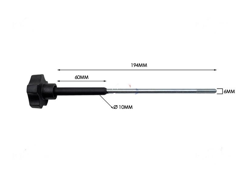 Tirante coprilama FAC mod. 220/250R/CURVY per affettatrice