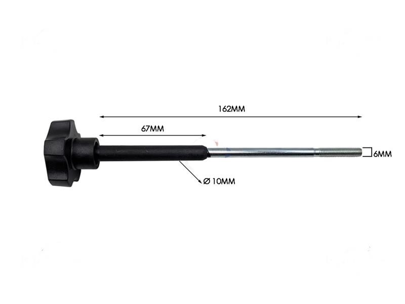 Tirante coprilama con Micro FAC mod. 220/250 R Piana- 220/250 NS. TV per affettatrice